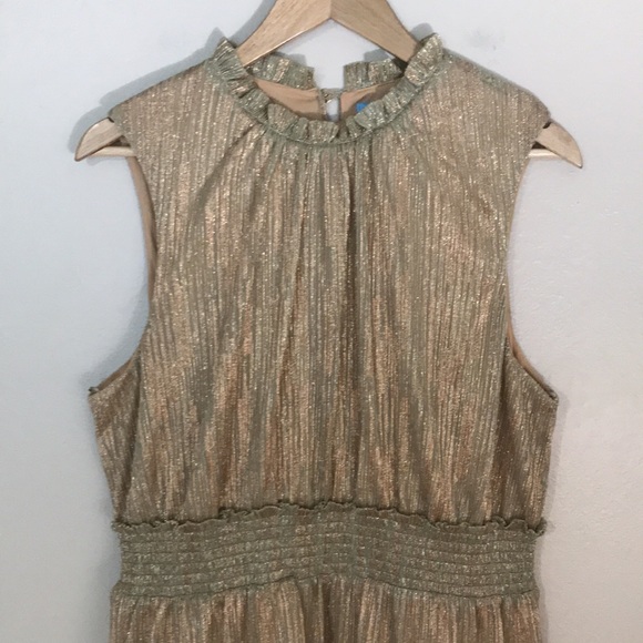 NEW Draper James Sleeveless Tiered Midi Dress - Picture 5 of 11